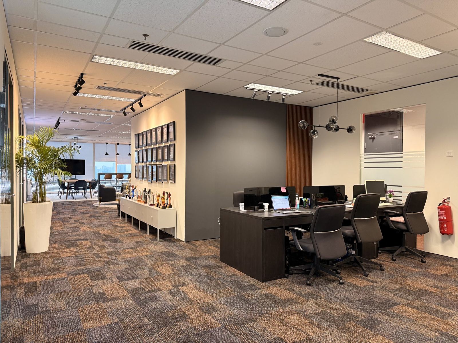 EVO-X workspace and admin area